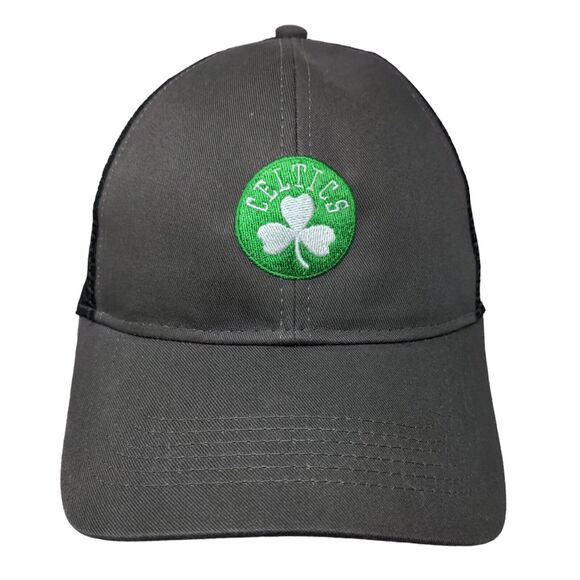 Cap America Men's Snapback Mesh Back Hat Boston Celtics NBC Sport Logo - Picture 1 of 7